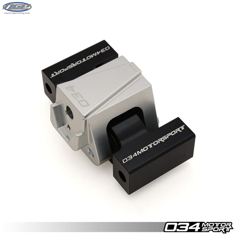034 Motorsport - Billet Motorsport Engine Mount Pair, B8/B8.5 Audi A4/S4, A5/S5, Q5/SQ5, C7/C7.5 A6/A7