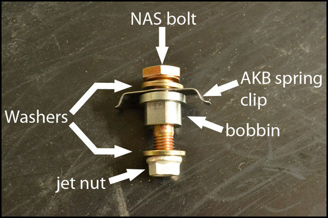 12-Bolt Floating Hat Disc Attachment Hardware Kit
