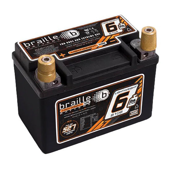 Braille Battery Racing Battery 6.6lbs 527 PCA 5.8x3.4x4.1 - B106