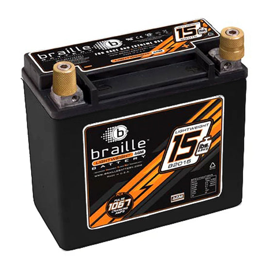 Braille Battery Racing Battery 15lbs 1067 PCA 6.8x3.3x6.1 - B2015