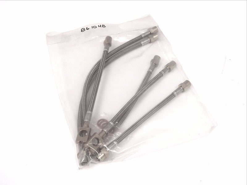 Stainless Steel Braided Brake Line Set - VW Passat 1.8T