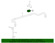 Genuine Porsche parts diagram