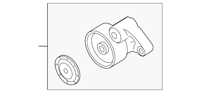 Genuine Porsche parts diagram