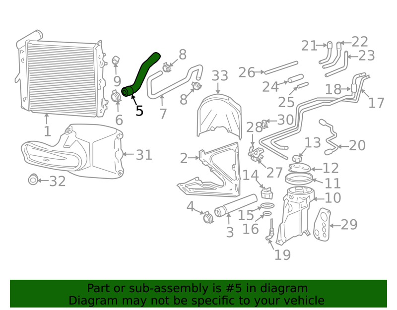 Genuine Porsche parts diagram