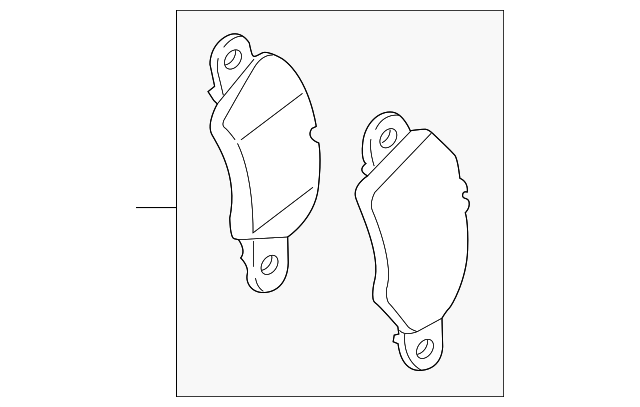 Genuine Porsche parts diagram