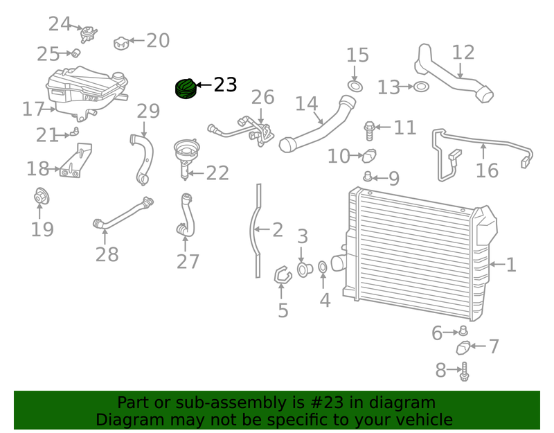Genuine Porsche parts diagram