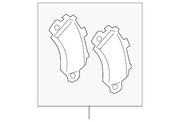 Genuine Porsche parts diagram
