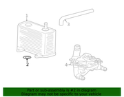 Genuine Porsche parts diagram