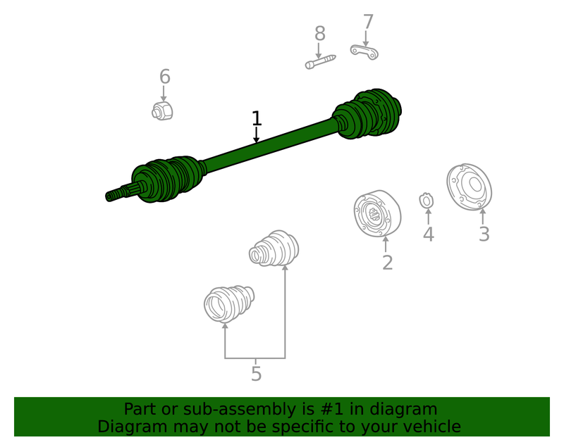 Genuine Porsche parts diagram