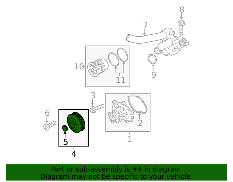 Genuine Porsche parts diagram