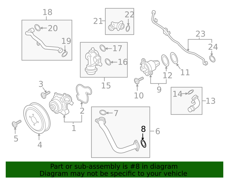 Genuine Porsche parts diagram