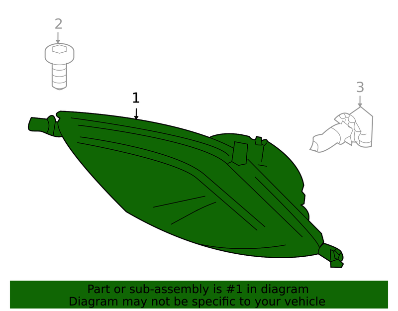 Genuine Porsche parts diagram