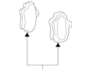 Genuine Porsche parts diagram
