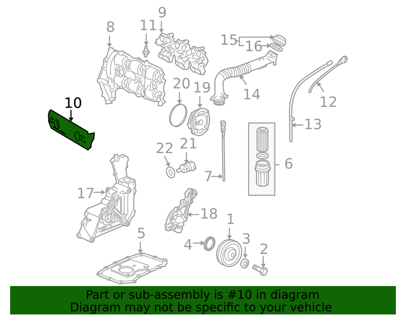 Genuine Porsche parts diagram