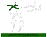 Genuine Porsche parts diagram