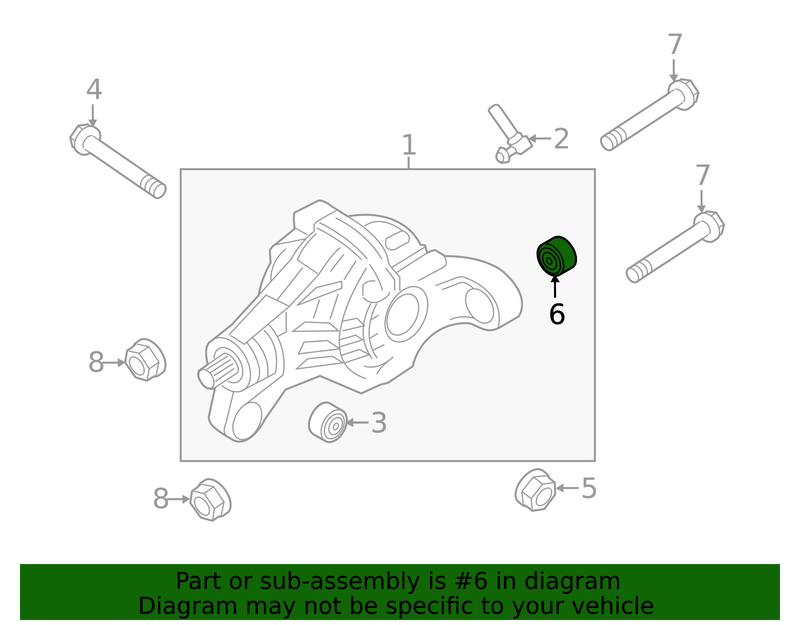 Genuine Porsche parts diagram