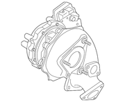Genuine Porsche parts diagram