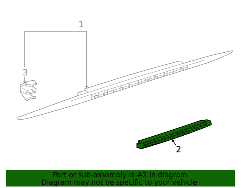 Genuine Porsche parts diagram