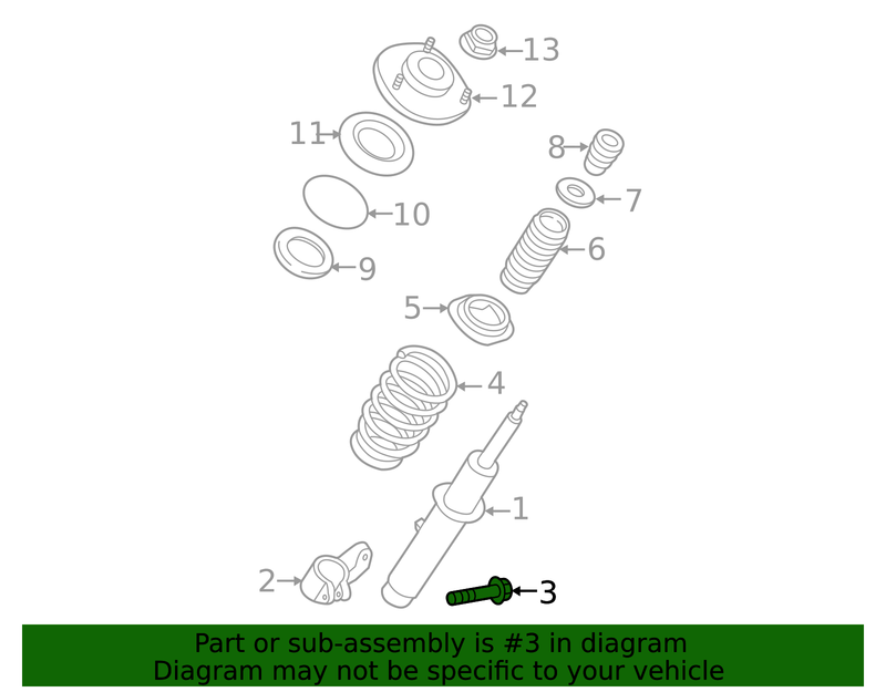 Genuine Porsche parts diagram