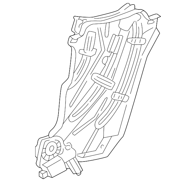 Genuine Porsche parts diagram