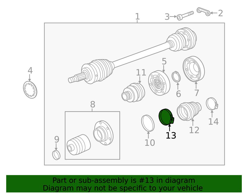 Genuine Porsche parts diagram