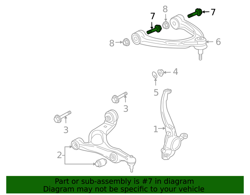 Genuine Porsche parts diagram