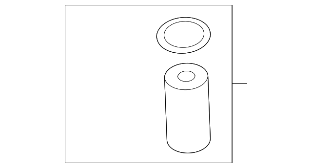 Genuine Porsche parts diagram