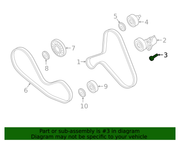 Genuine Porsche parts diagram