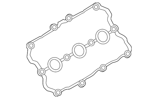 Genuine Porsche parts diagram