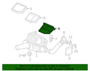 Genuine Porsche parts diagram