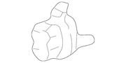 Genuine Porsche parts diagram