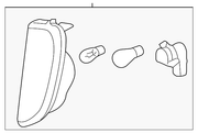 Genuine Porsche parts diagram