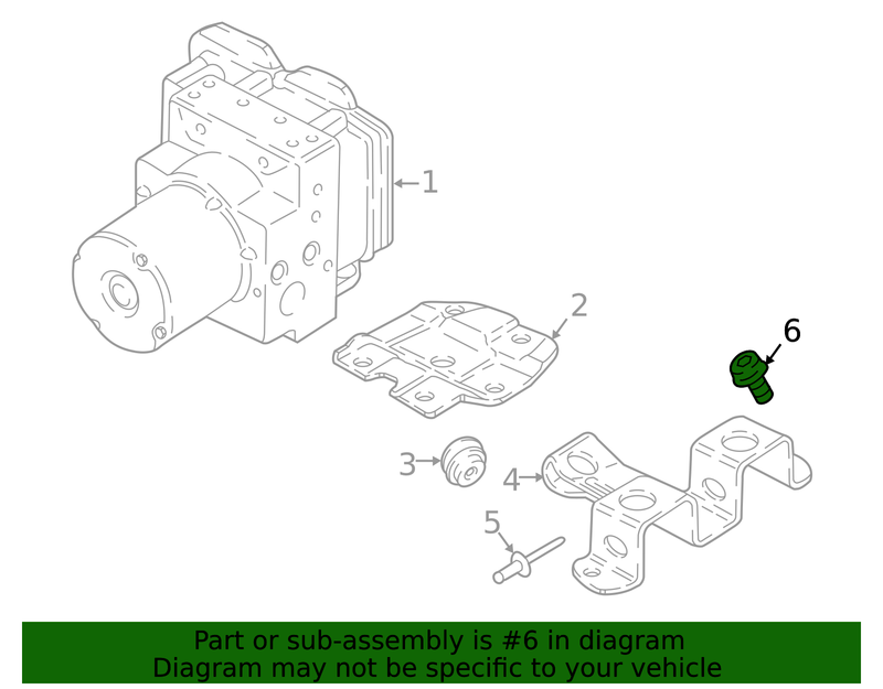 Genuine Porsche parts diagram