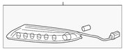 Genuine Porsche parts diagram