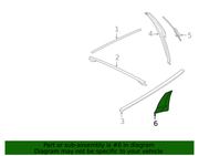 Genuine Porsche parts diagram
