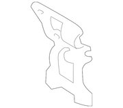 Genuine Porsche parts diagram