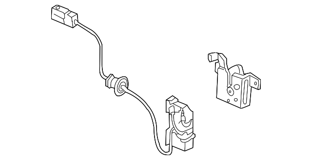 Genuine Porsche parts diagram