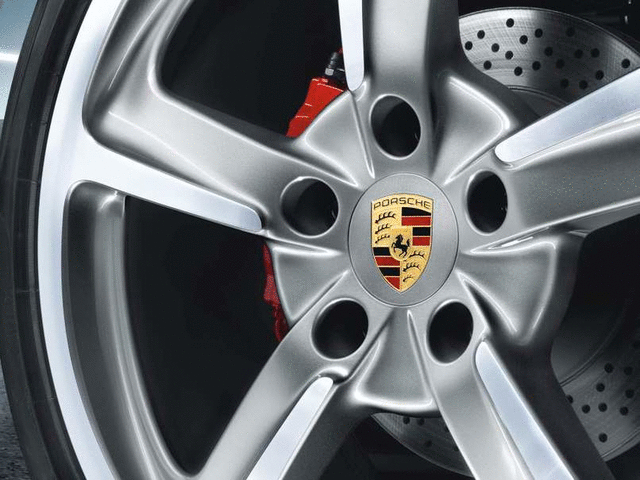Genuine Porsche Hub Cap Set Coloured - 000-044-607-20