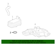 Genuine Porsche parts diagram