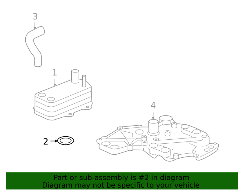 Genuine Porsche parts diagram