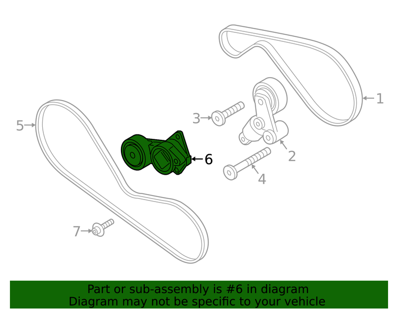 Genuine Porsche parts diagram