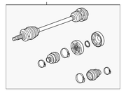 Genuine Porsche parts diagram