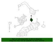 Genuine Porsche parts diagram