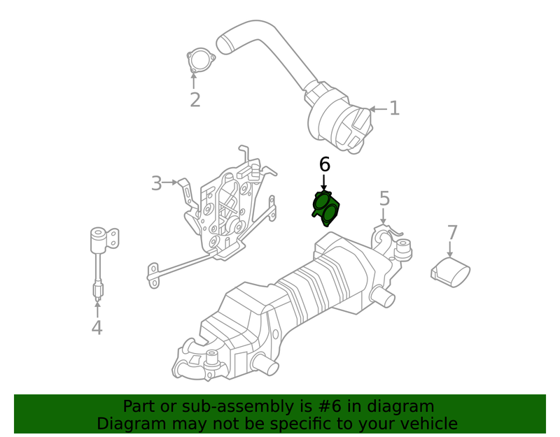 Genuine Porsche parts diagram