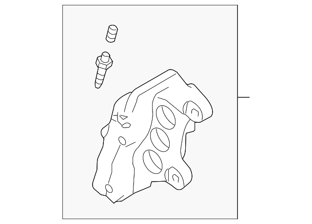 Genuine Porsche parts diagram