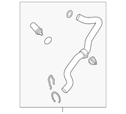 Genuine Porsche parts diagram