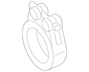 Genuine Porsche parts diagram
