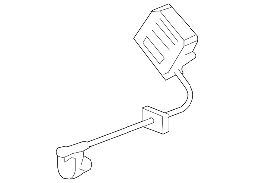 Genuine Porsche parts diagram