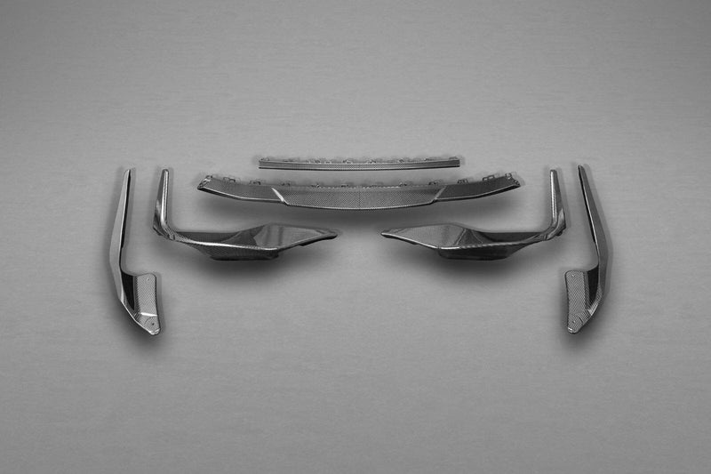 Capristo Carbon Fibre Front Spoiler for Audi RS5 F5 (03/2017) - 03AU00510001KM