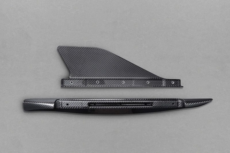 Capristo Carbon Fibre Side Fins for Audi R8 V10 PLUS (2015-) - 03AU00810001KM